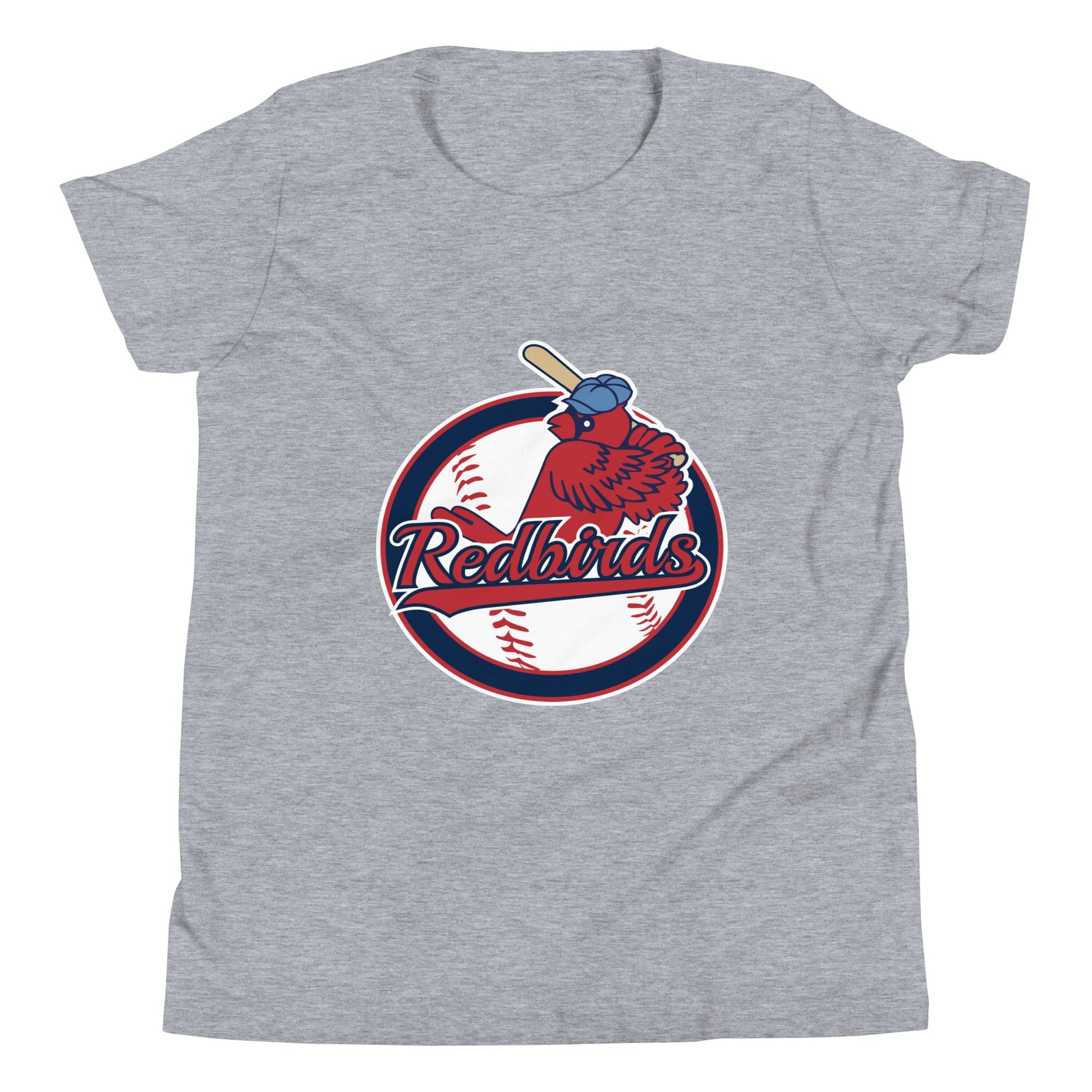 Performance | Youth T-Shirt | Redbirds | Vintage Badge Logo