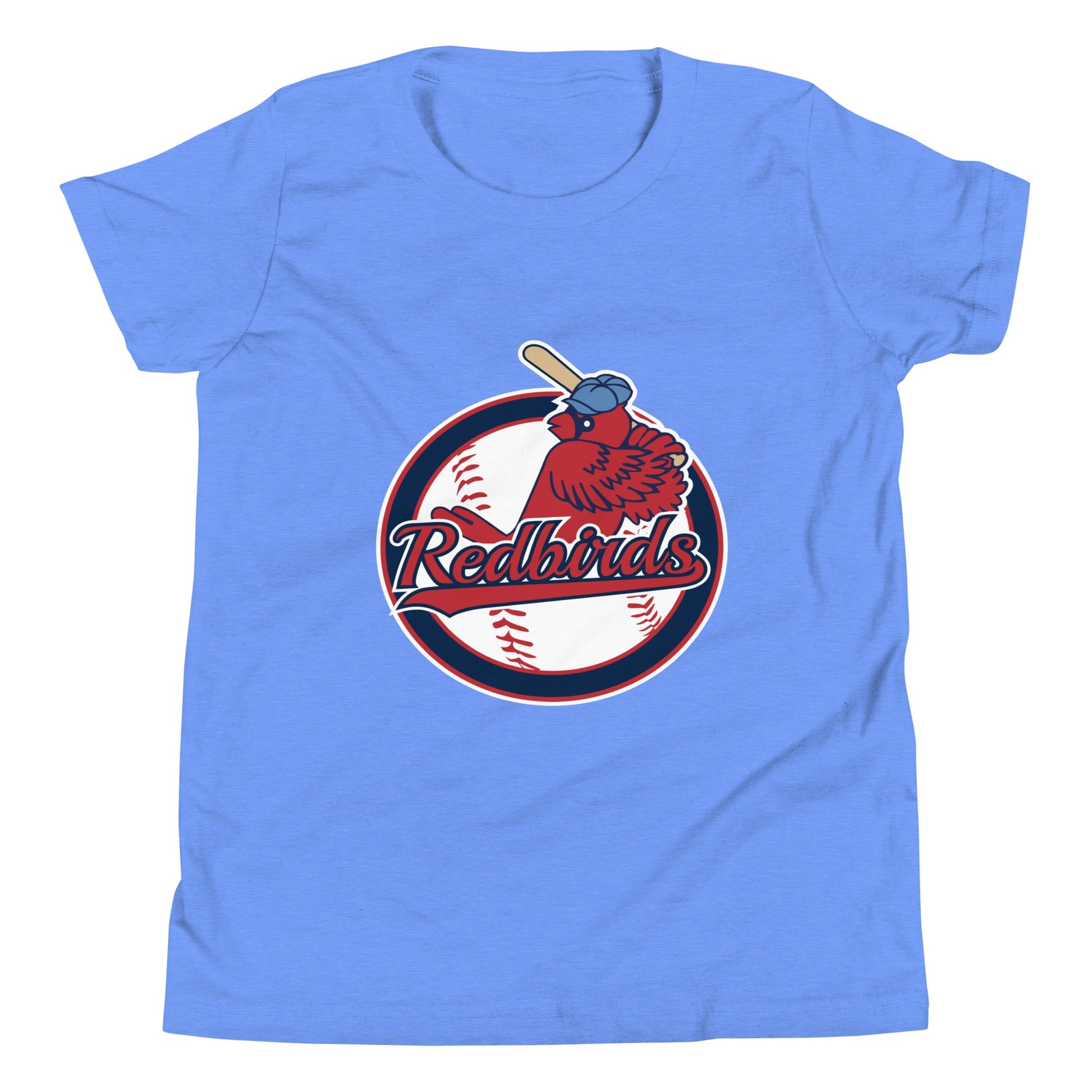 Performance | Youth T-Shirt | Redbirds | Vintage Badge Logo