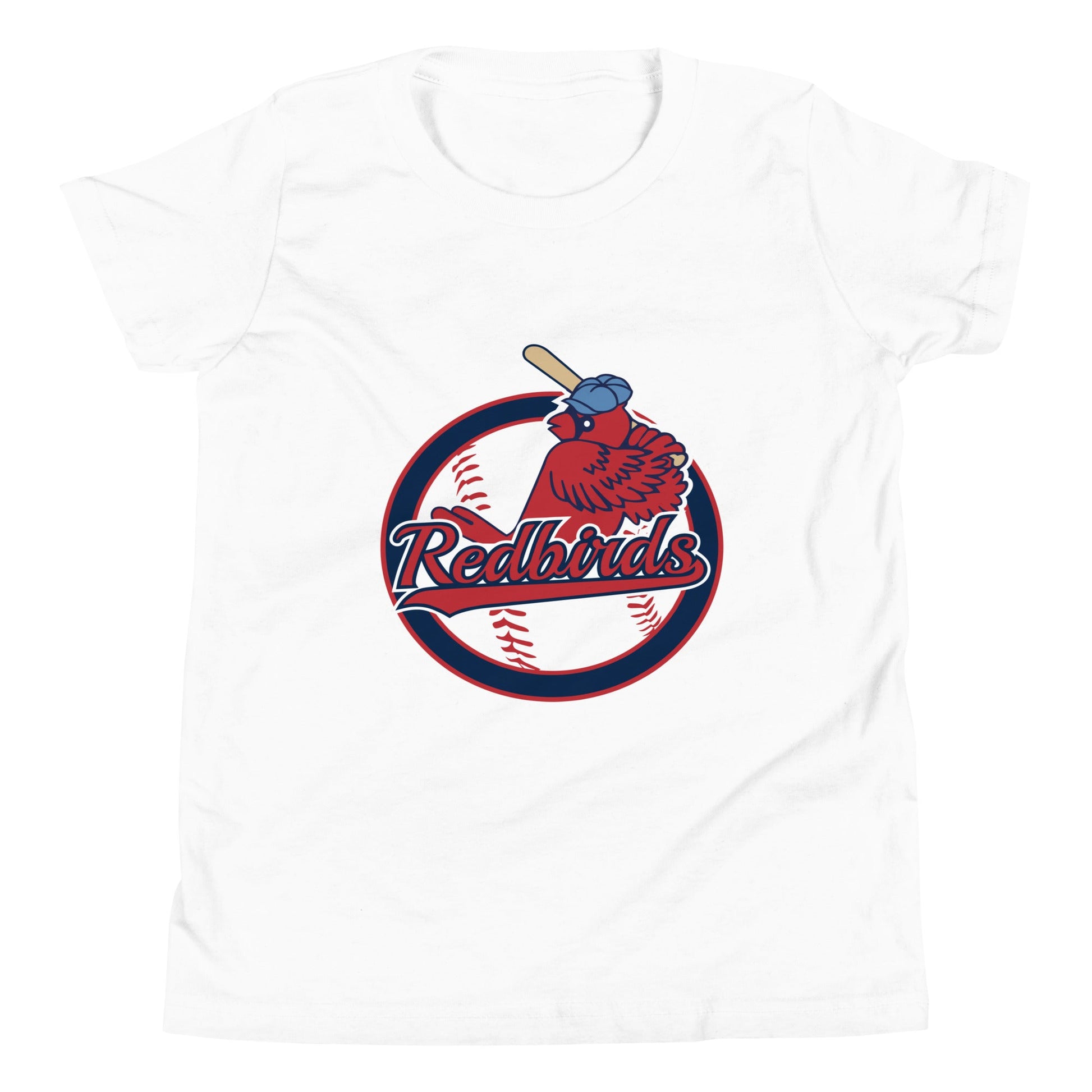 Performance | Youth T-Shirt | Redbirds | Vintage Badge Logo
