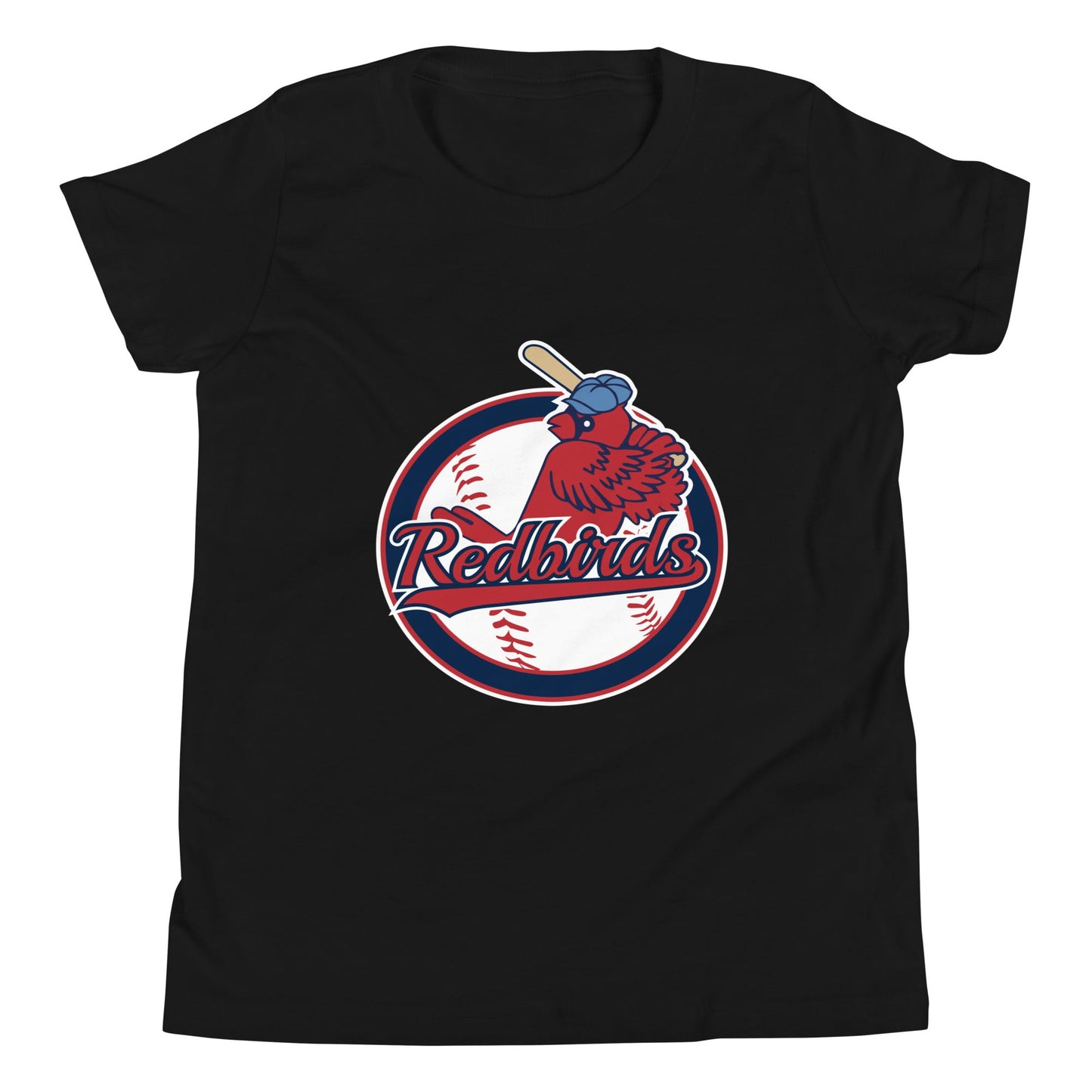 Performance | Youth T-Shirt | Redbirds | Vintage Badge Logo
