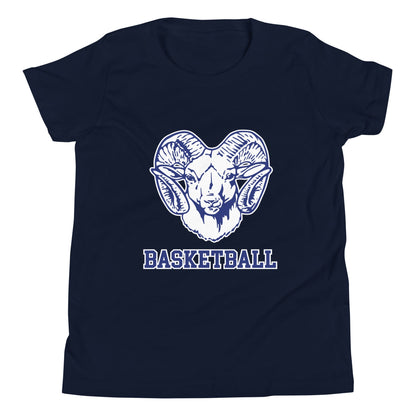 Performance | Youth T-Shirt | Rensselaer Rams | Basketball Logo