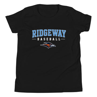 Performance | Youth T-Shirt | Ridgeway High School Baseball | Athletics Logo