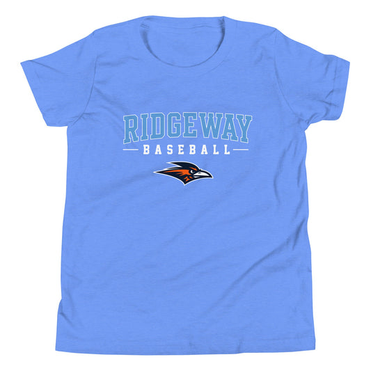 Performance | Youth T-Shirt | Ridgeway High School Baseball | Athletics Logo