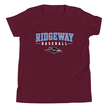 Performance | Youth T-Shirt | Ridgeway High School Baseball | Athletics Logo