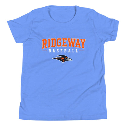 Performance | Youth T-Shirt | Ridgeway High School Baseball | Emblem Logo