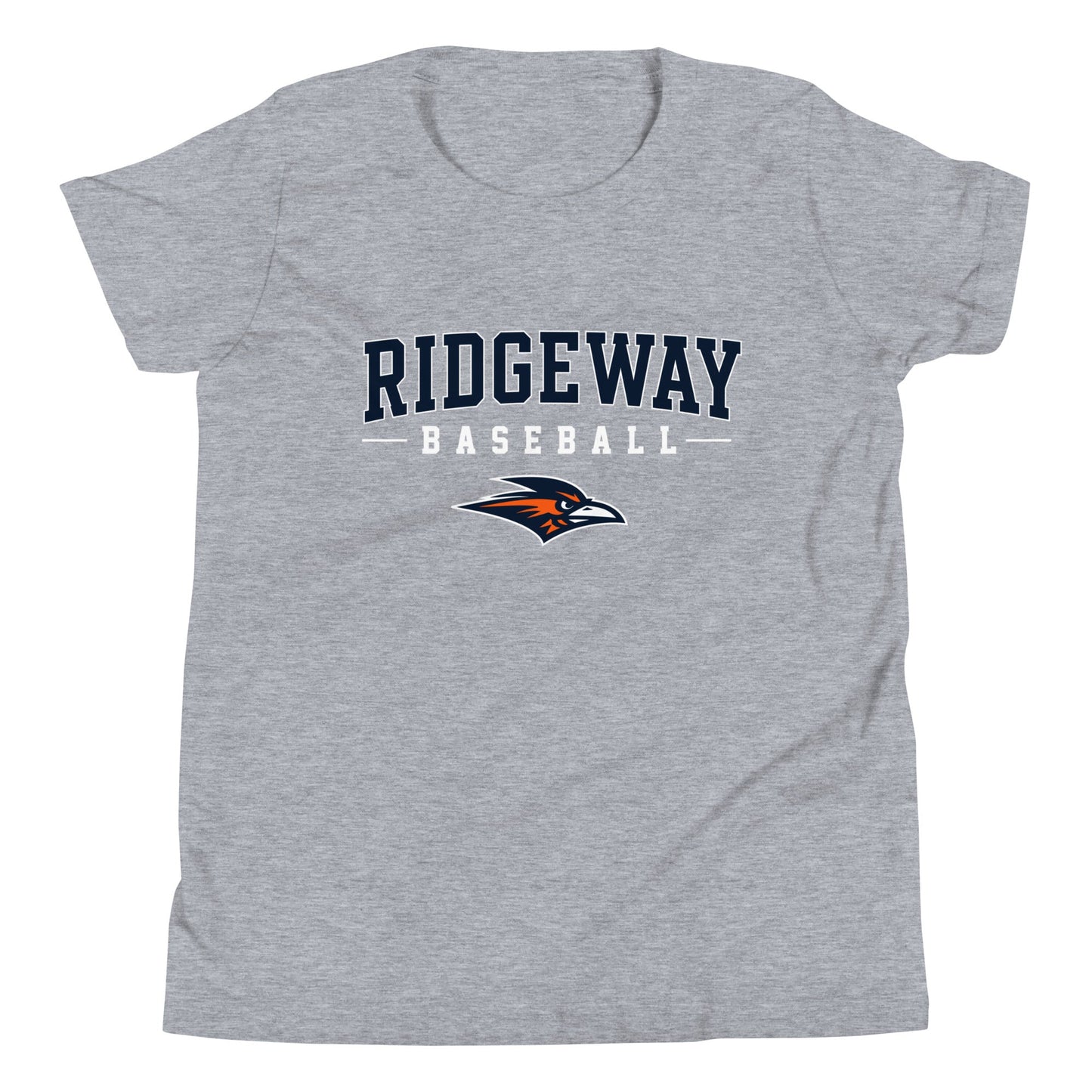 Performance | Youth T-Shirt | Ridgeway High School Baseball | Modern Script Logo