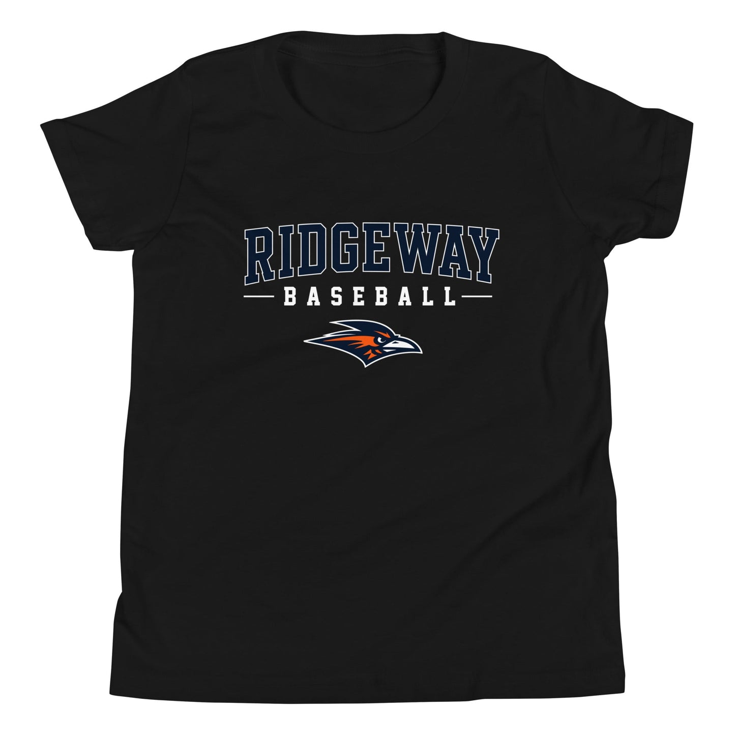 Performance | Youth T-Shirt | Ridgeway High School Baseball | Modern Script Logo