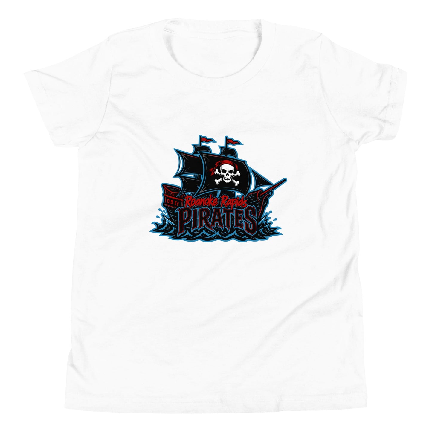 Performance | Youth T-Shirt | Roanoke Rapids Pirates | Black Sail Battlers Logo