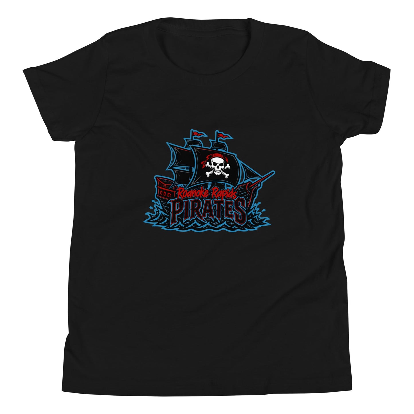 Performance | Youth T-Shirt | Roanoke Rapids Pirates | Black Sail Battlers Logo