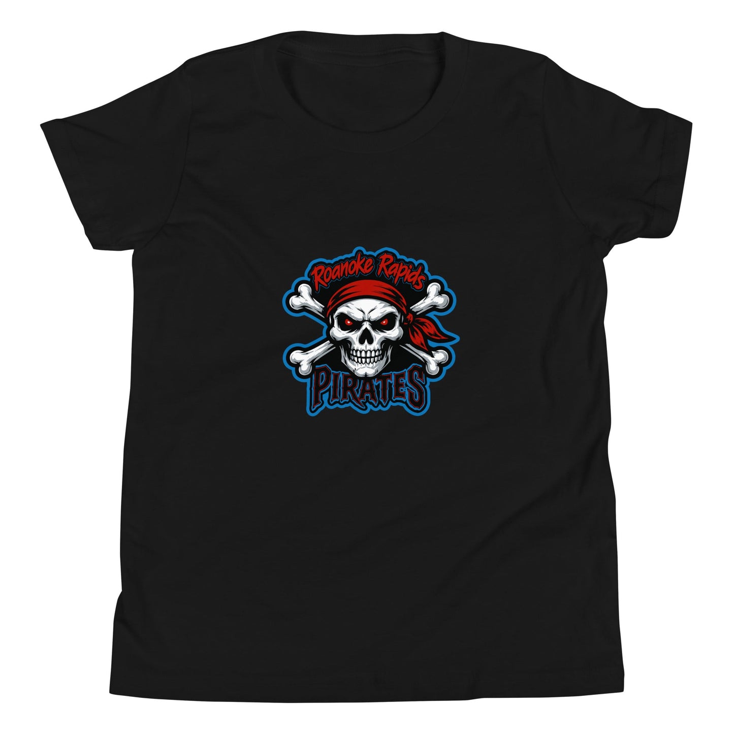 Performance | Youth T-Shirt | Roanoke Rapids Pirates | River Raiders Logo