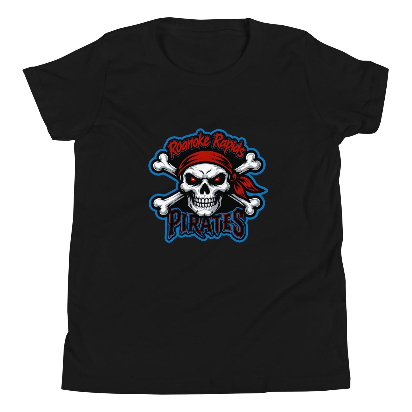 Performance | Youth T-Shirt | Roanoke Rapids Pirates | River Raiders Logo