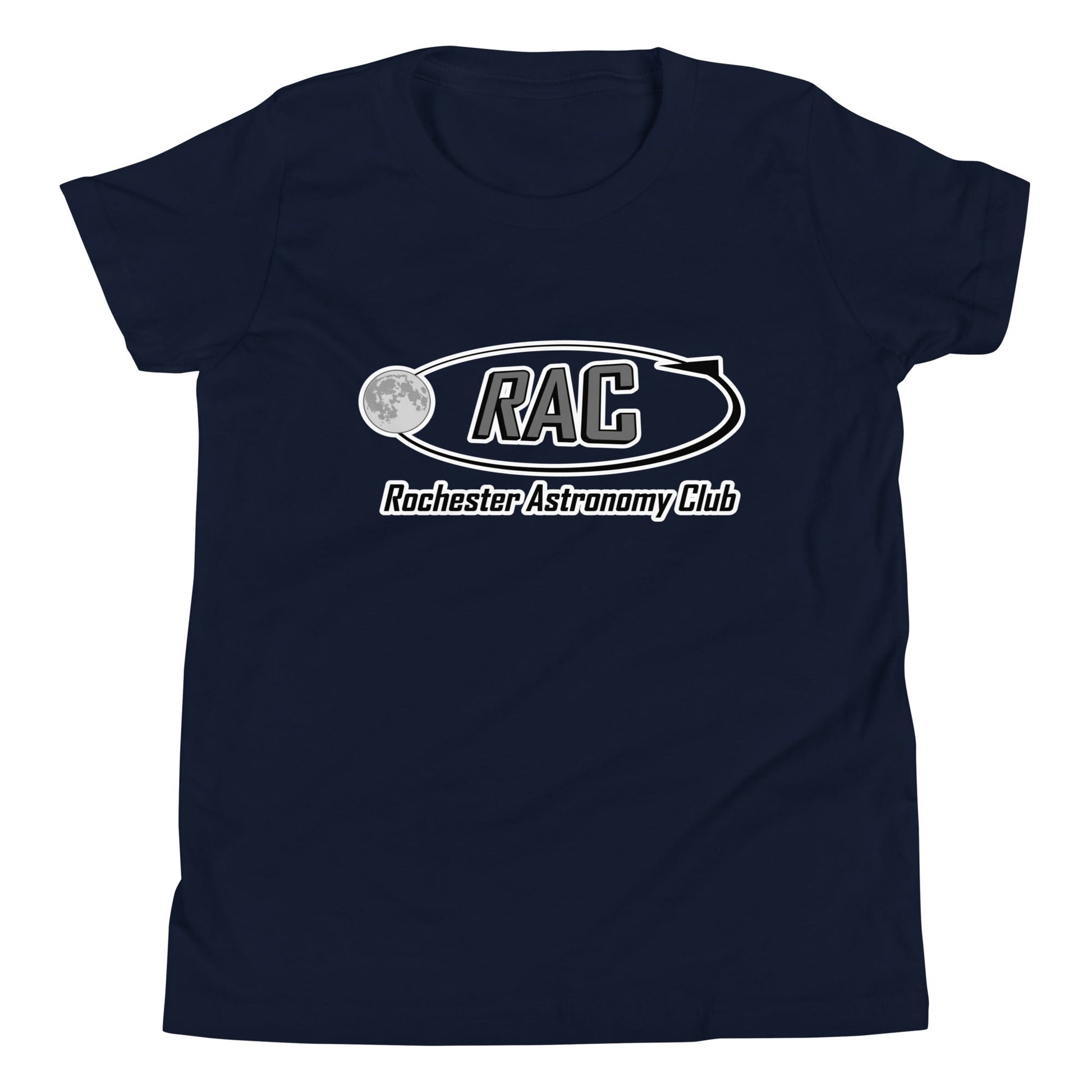 Performance | Youth T-Shirt | Rochester Astronomy Club | Orbit Logo