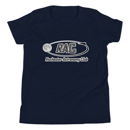 Performance | Youth T-Shirt | Rochester Astronomy Club | Orbit Logo