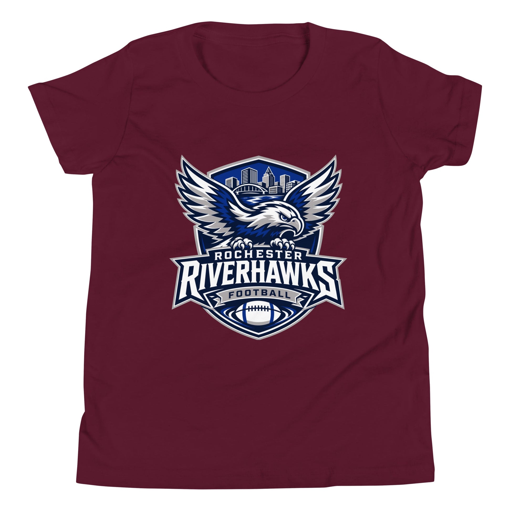 Performance | Youth T-Shirt | Rochester Riverhawks | Shield Logo