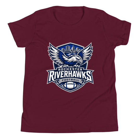 Performance | Youth T-Shirt | Rochester Riverhawks | Shield Logo