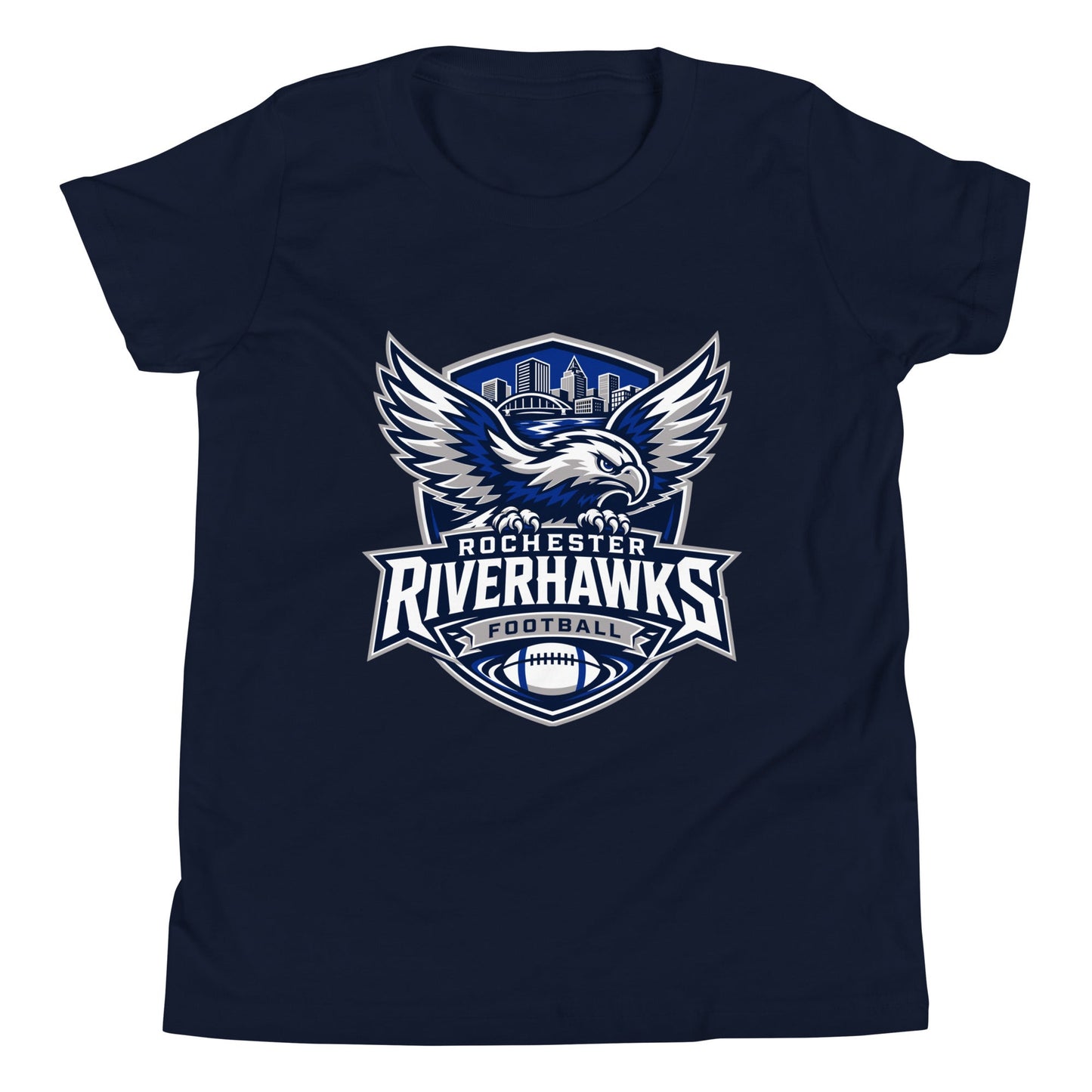 Performance | Youth T-Shirt | Rochester Riverhawks | Shield Logo