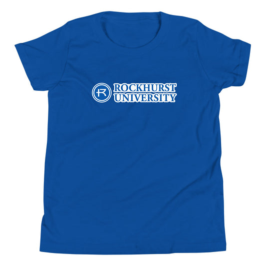 Performance | Youth T-Shirt | Rockhurst University - Doctor of Physical Therapy School | Vanguard Institute Logo