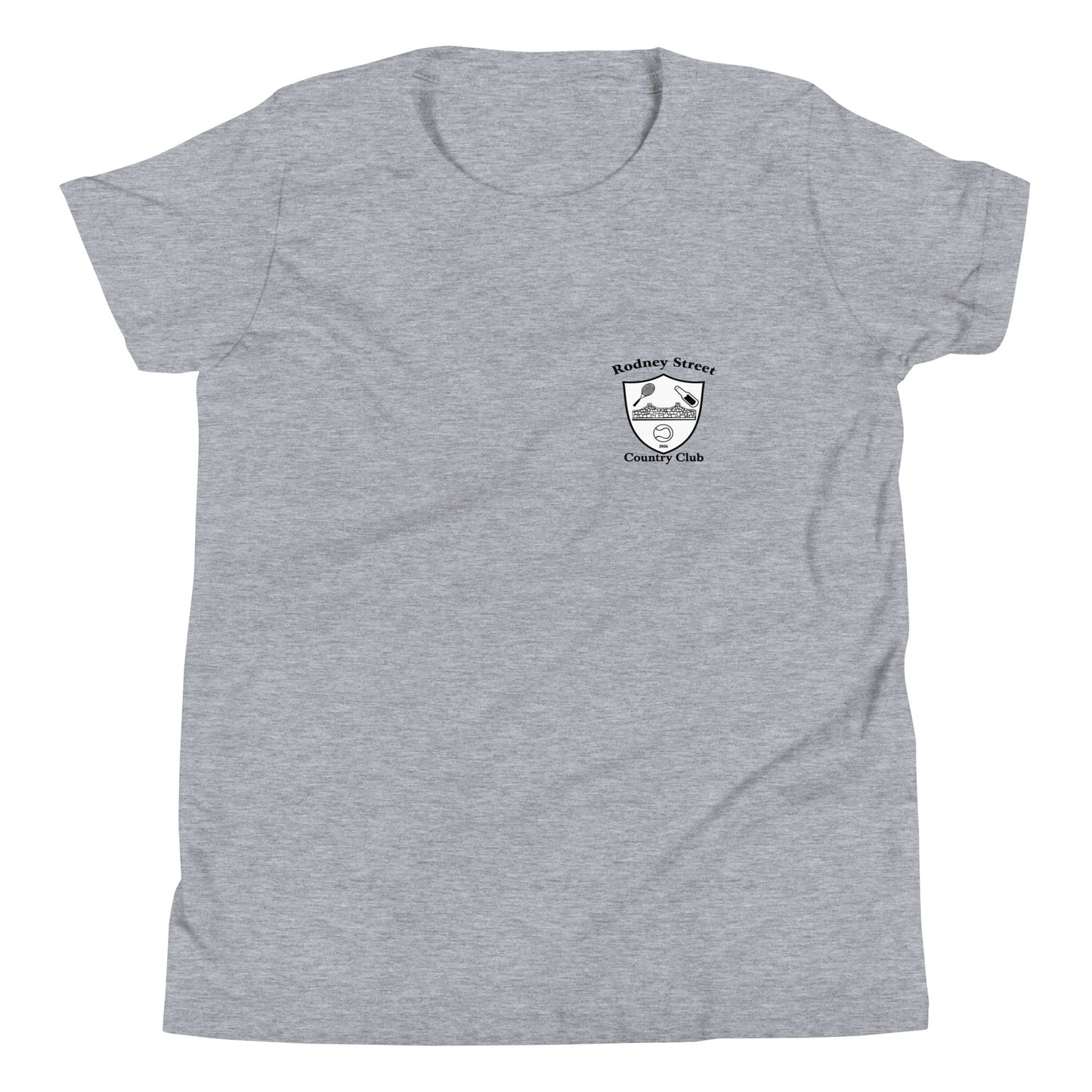 Performance | Youth T-Shirt | Rodney Street CC Tennis | Alt Crest Logo
