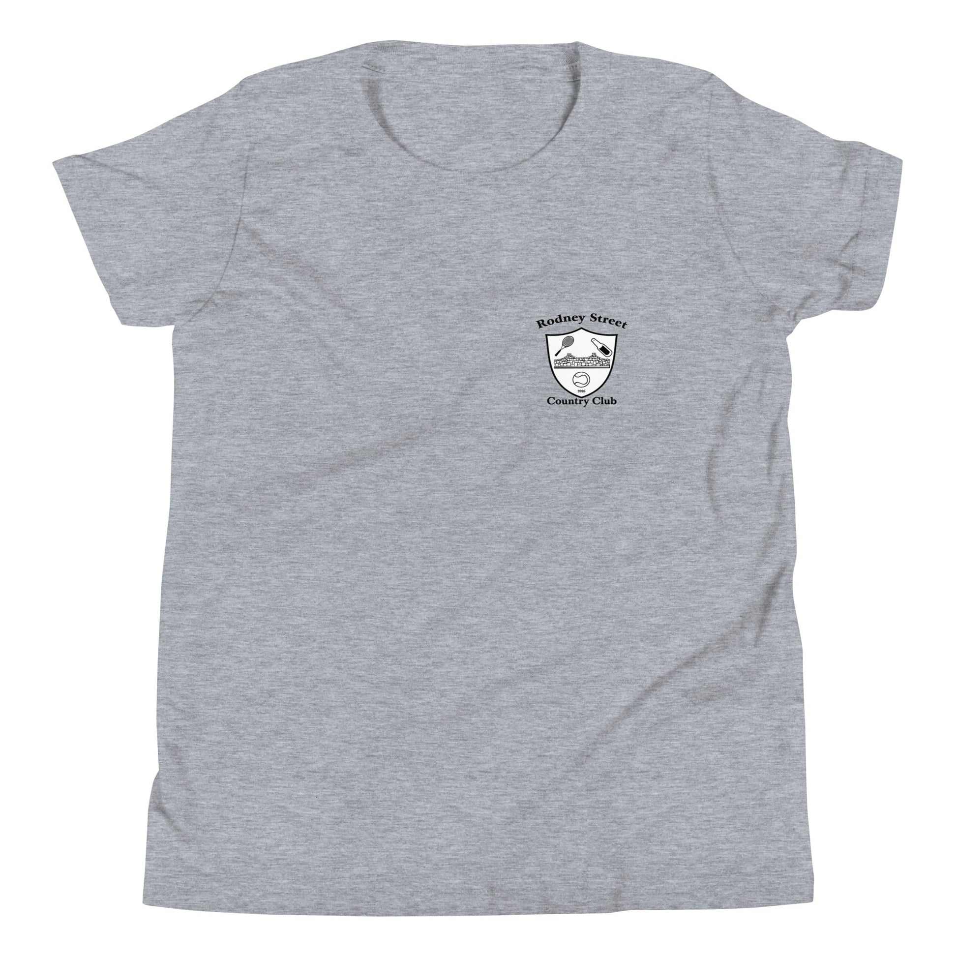 Performance | Youth T-Shirt | Rodney Street CC Tennis | Alt Crest Logo