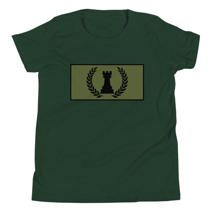Performance | Youth T-Shirt | Rook Defense Solutions | Apex Castle Logo