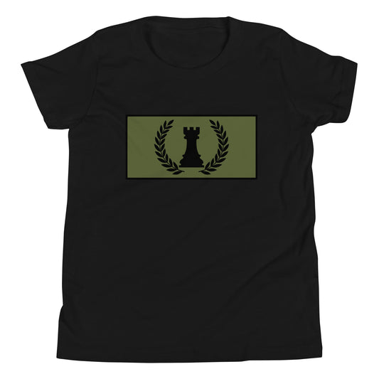 Performance | Youth T-Shirt | Rook Defense Solutions | Apex Castle Logo