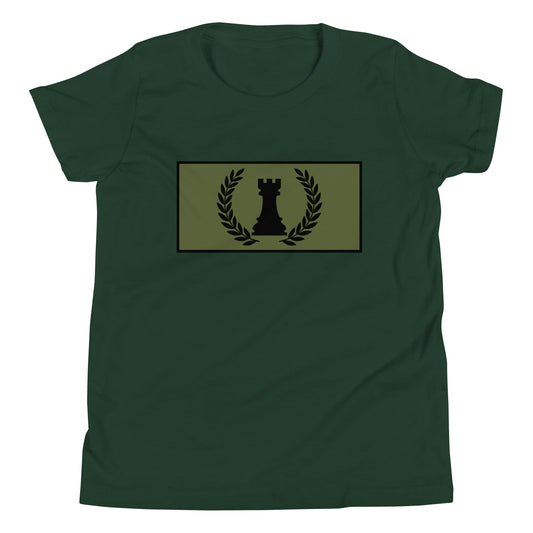 Performance | Youth T-Shirt | Rook Defense Solutions | Apex Castle Logo
