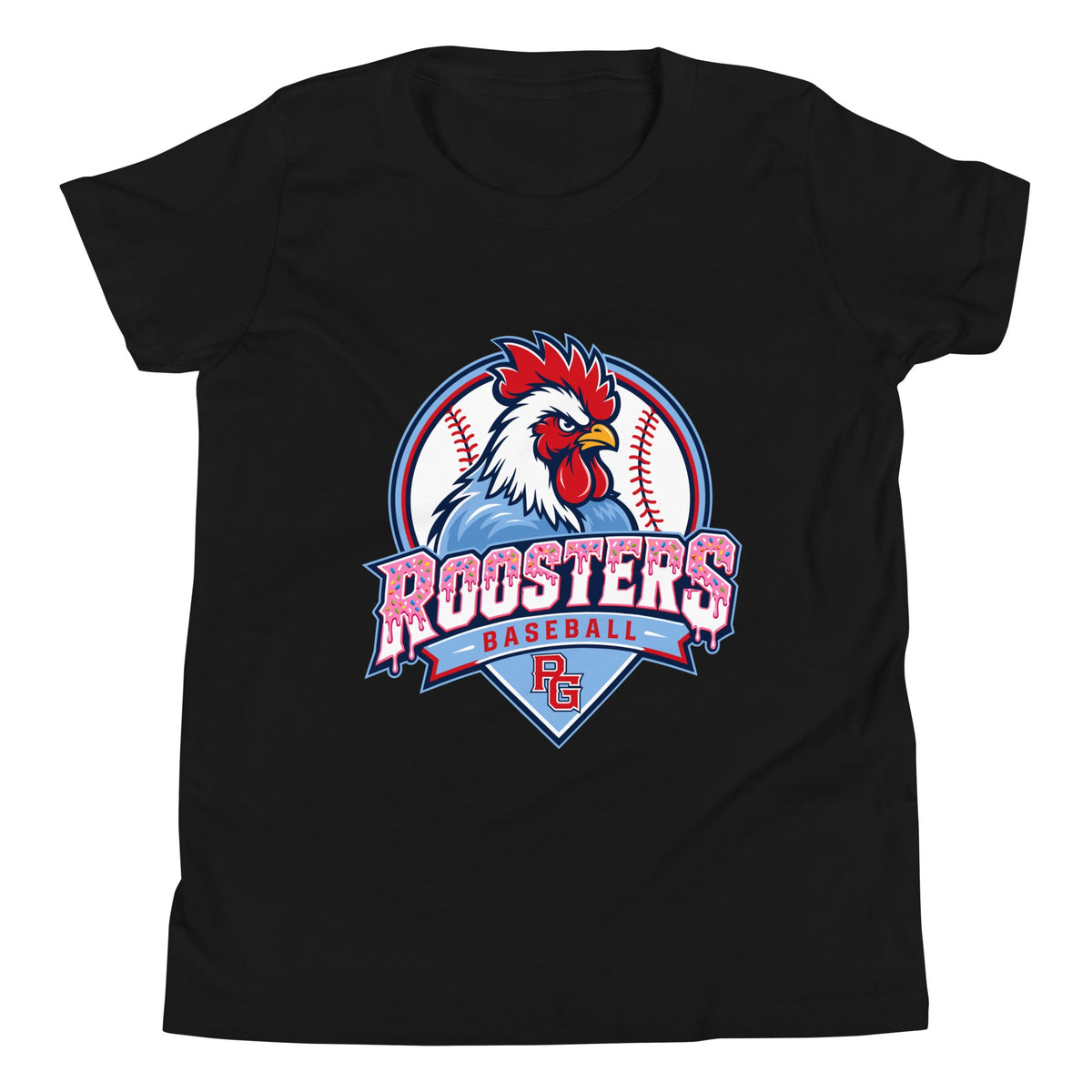 Performance | Youth T-Shirt | Rooster Nation | Emblem Logo