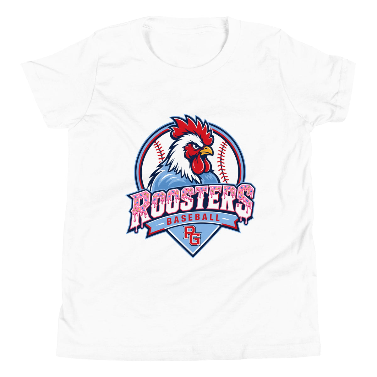 Performance | Youth T-Shirt | Rooster Nation | Emblem Logo