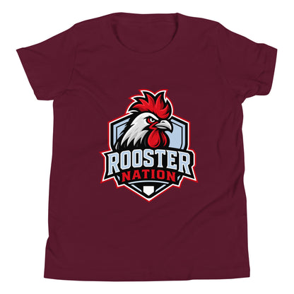 Performance | Youth T-Shirt | Rooster Nation | Shield Logo