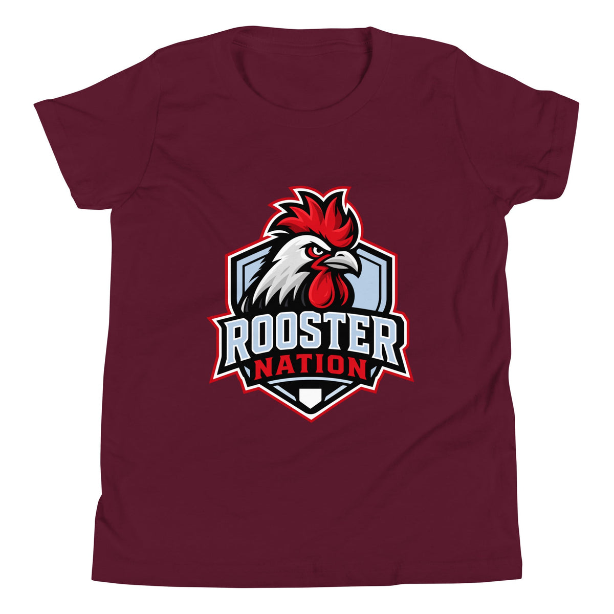 Performance | Youth T-Shirt | Rooster Nation | Shield Logo