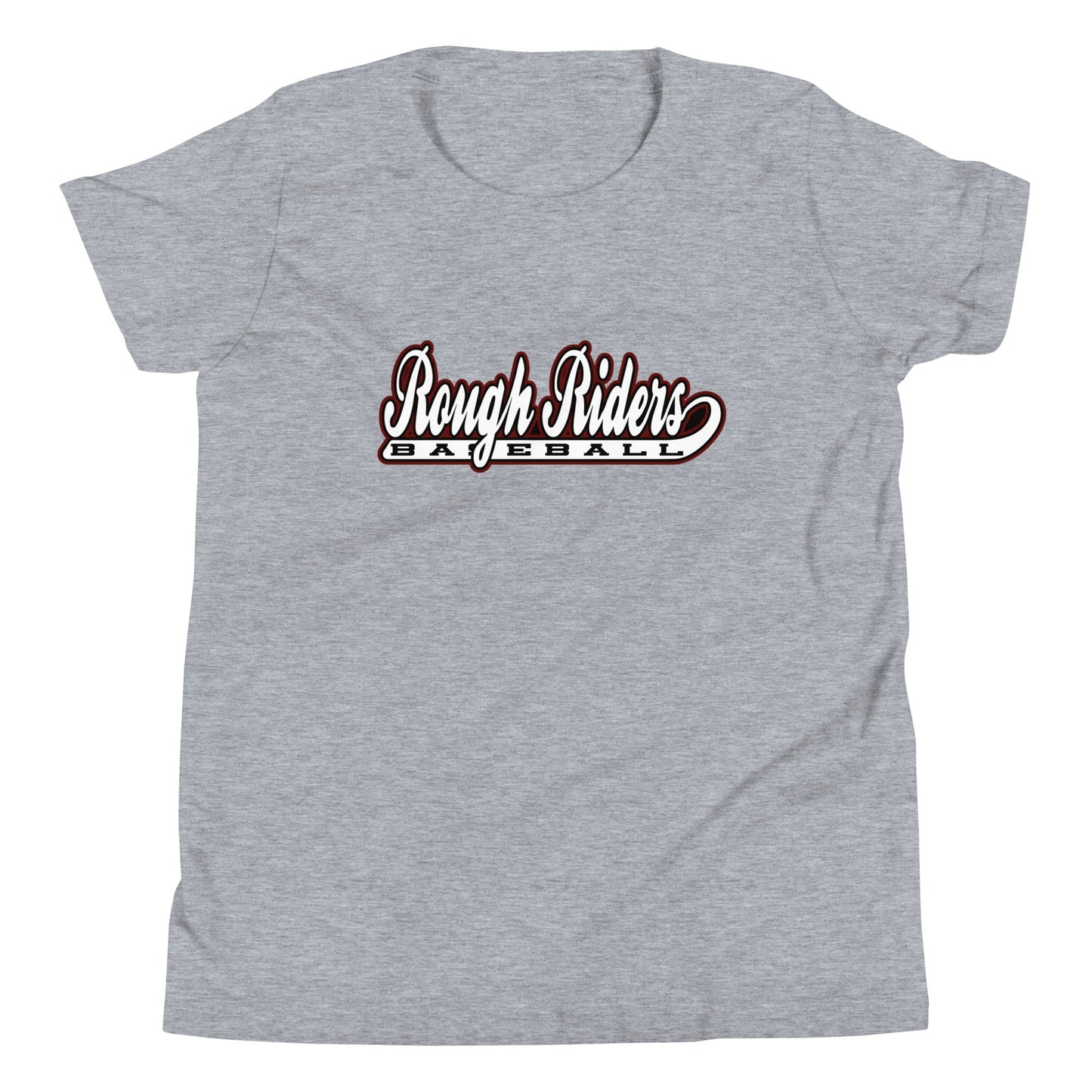 Performance | Youth T-Shirt | Rough Riders | Baseball Script Logo