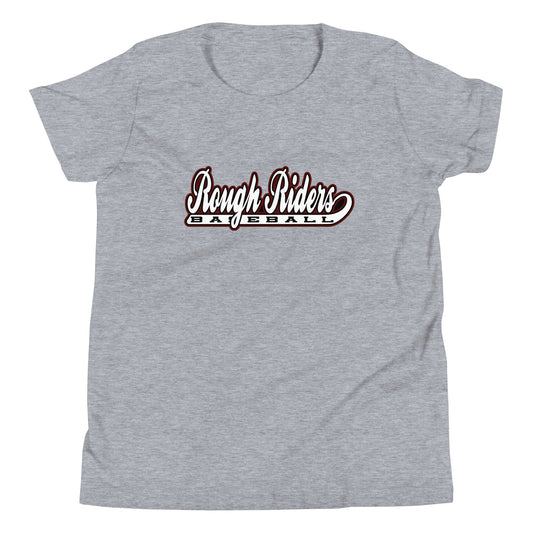 Performance | Youth T-Shirt | Rough Riders | Baseball Script Logo