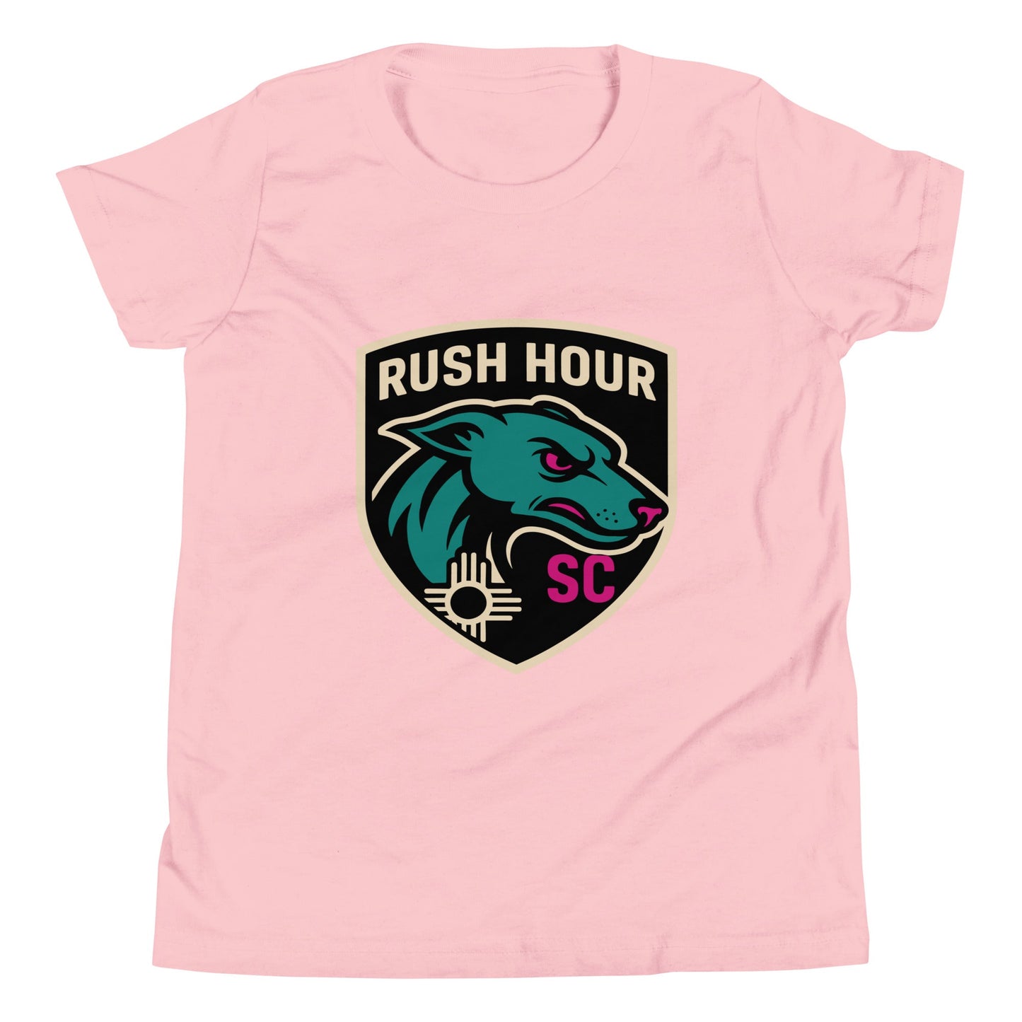 Performance | Youth T-Shirt | Rush Hour | Badge Logo