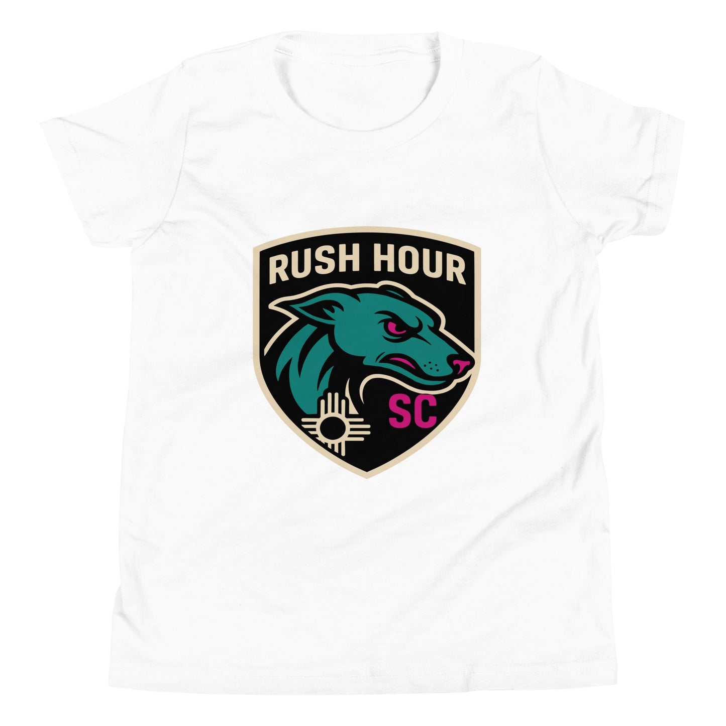 Performance | Youth T-Shirt | Rush Hour | Badge Logo