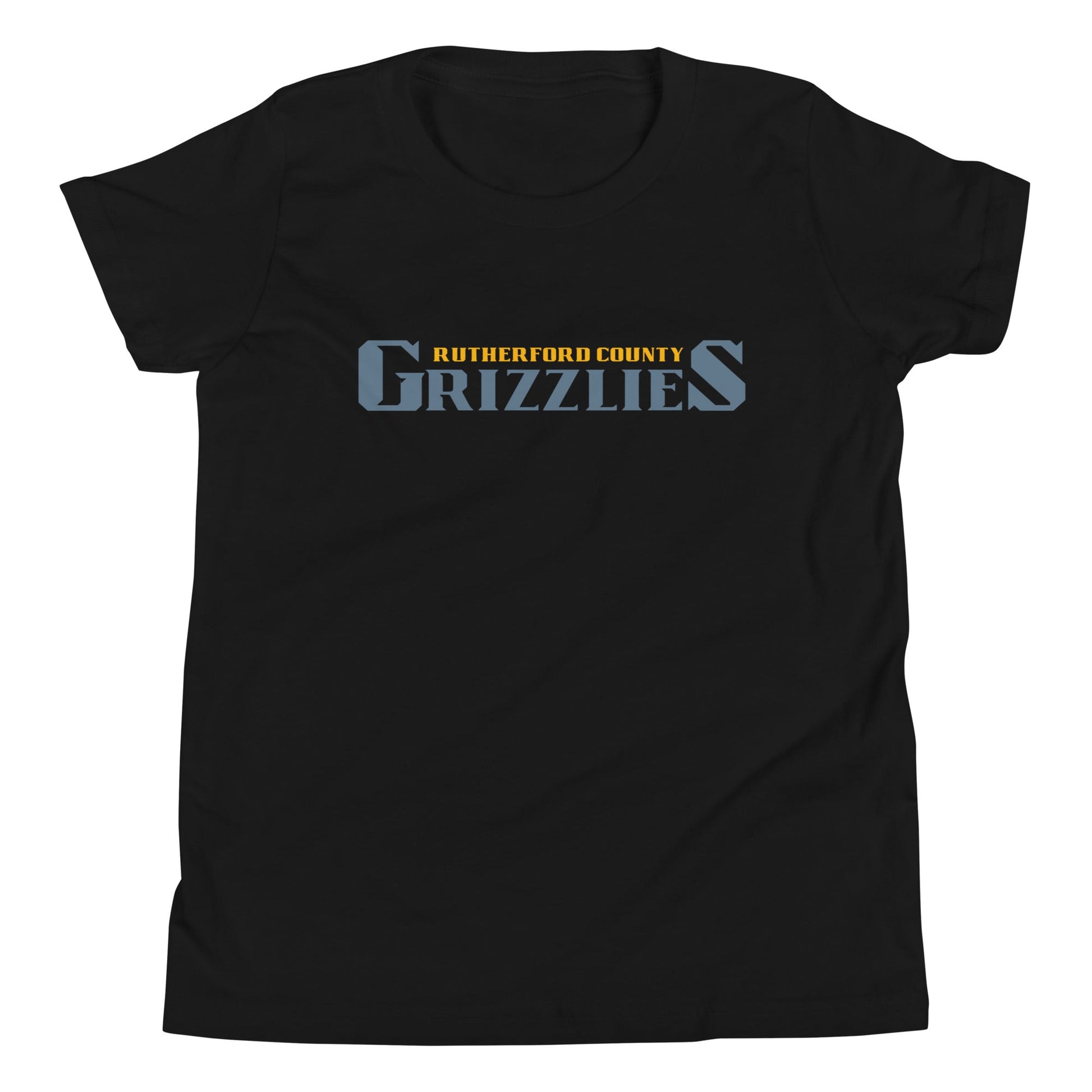Performance | Youth T-Shirt | Rutherford County Grizzlies Football | Alt Script Logo