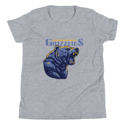 Performance | Youth T-Shirt | Rutherford County Grizzlies Football | Big Grizzlies Logo