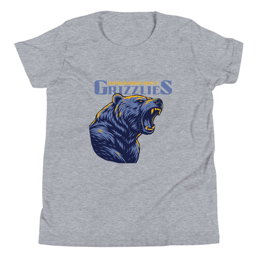 Performance | Youth T-Shirt | Rutherford County Grizzlies Football | Big Grizzlies Logo