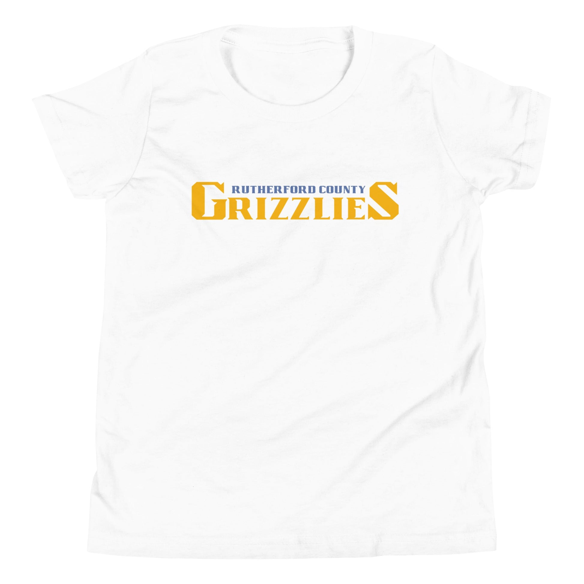 Performance | Youth T-Shirt | Rutherford County Grizzlies Football | Script Logo