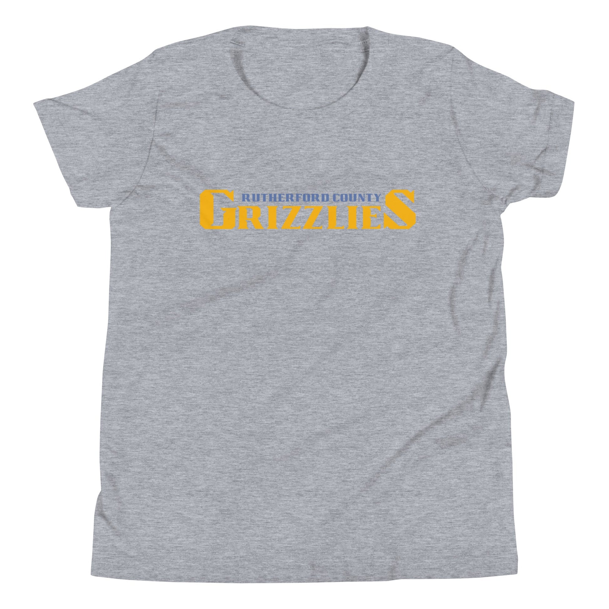 Performance | Youth T-Shirt | Rutherford County Grizzlies Football | Script Logo