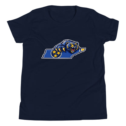 Performance | Youth T-Shirt | Rutherford County Grizzlies Football | Tennessee Logo