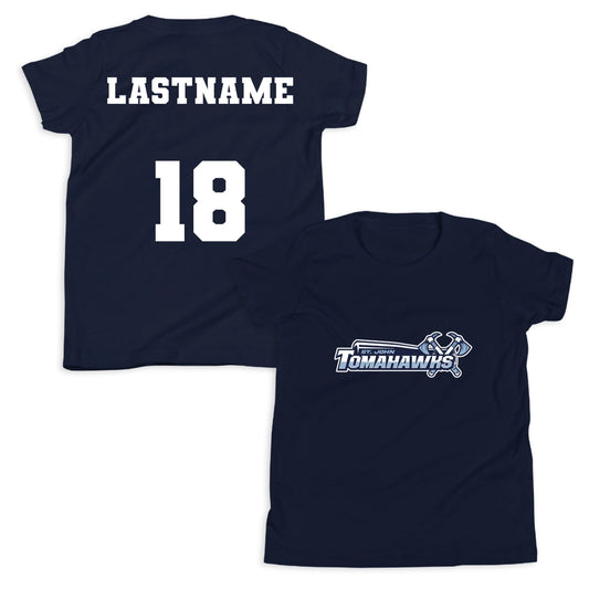 Performance | Youth T-Shirt | Saint John Tomahawks | Script Logo | Customizable