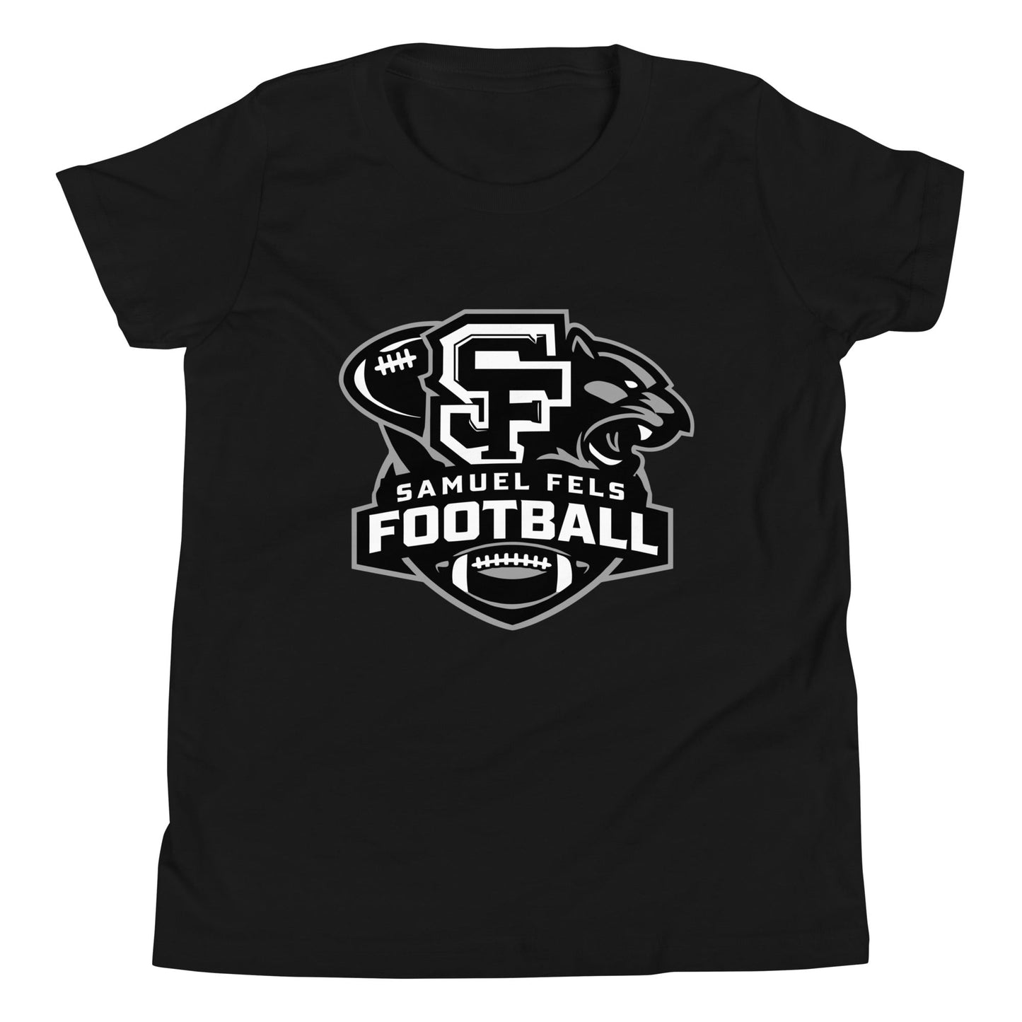 Performance | Youth T-Shirt | Samuel Fels Football | Crest Logo