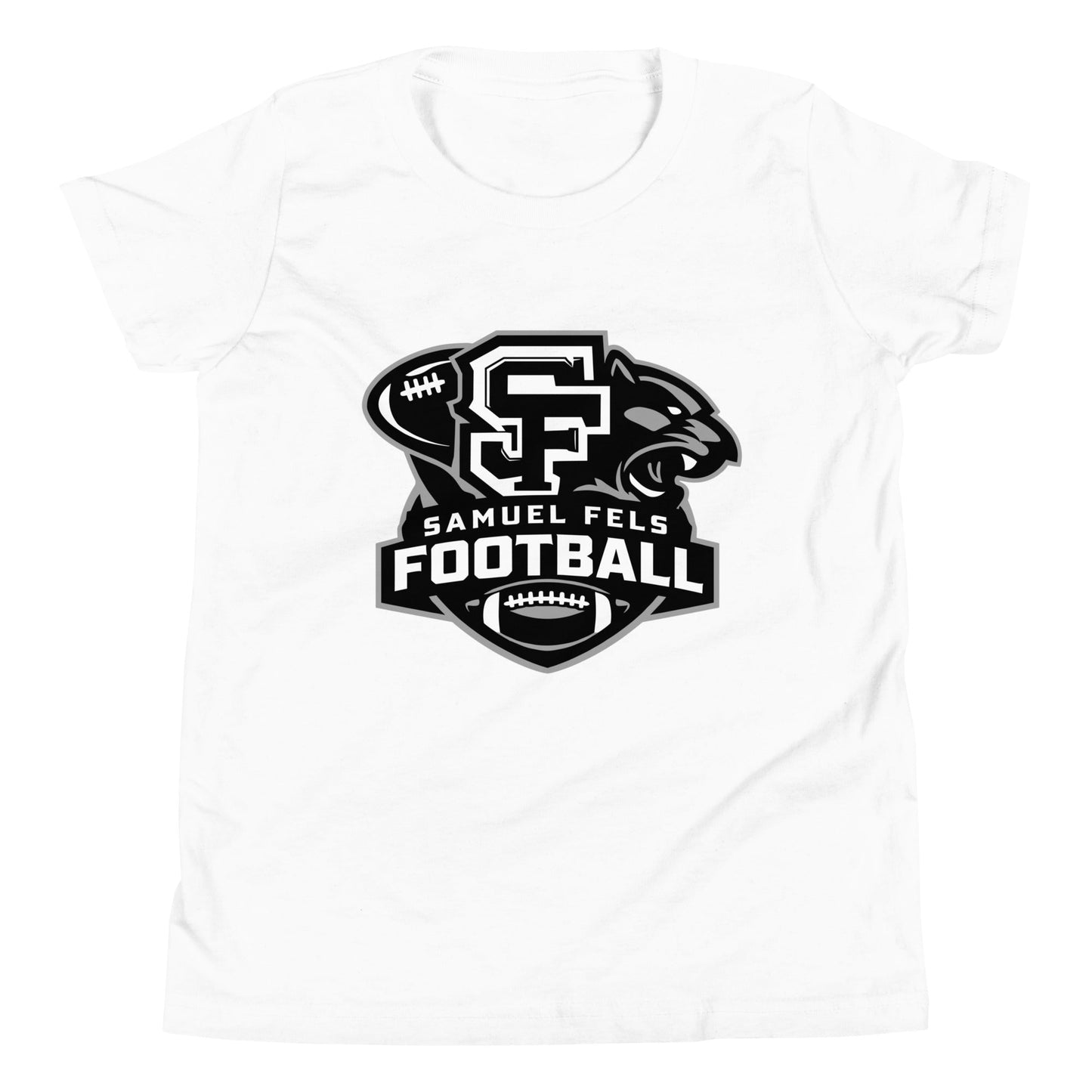 Performance | Youth T-Shirt | Samuel Fels Football | Crest Logo
