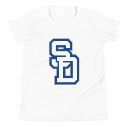 Performance | Youth T-Shirt | San Diego High School Wrestling | Crest Logo