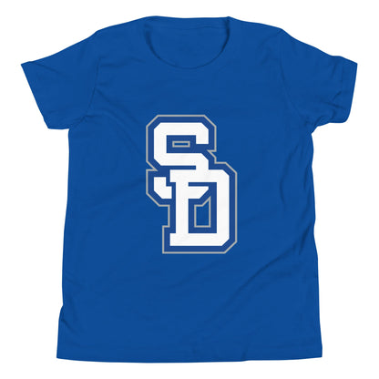 Performance | Youth T-Shirt | San Diego High School Wrestling | Crest Logo