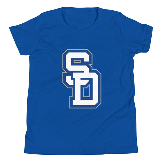 Performance | Youth T-Shirt | San Diego High School Wrestling | Crest Logo