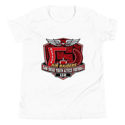 Performance | Youth T-Shirt | San Diego Youth Aztecs Football 11u Air Raiders | Shield Logo
