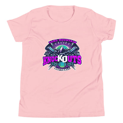 Performance | Youth T-Shirt | Sand Mountain Knockouts | Ball & Bat Logo