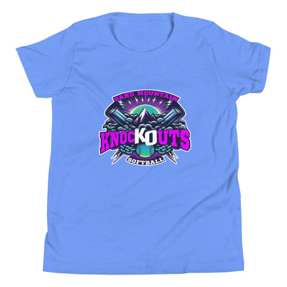 Performance | Youth T-Shirt | Sand Mountain Knockouts | Ball & Bat Logo