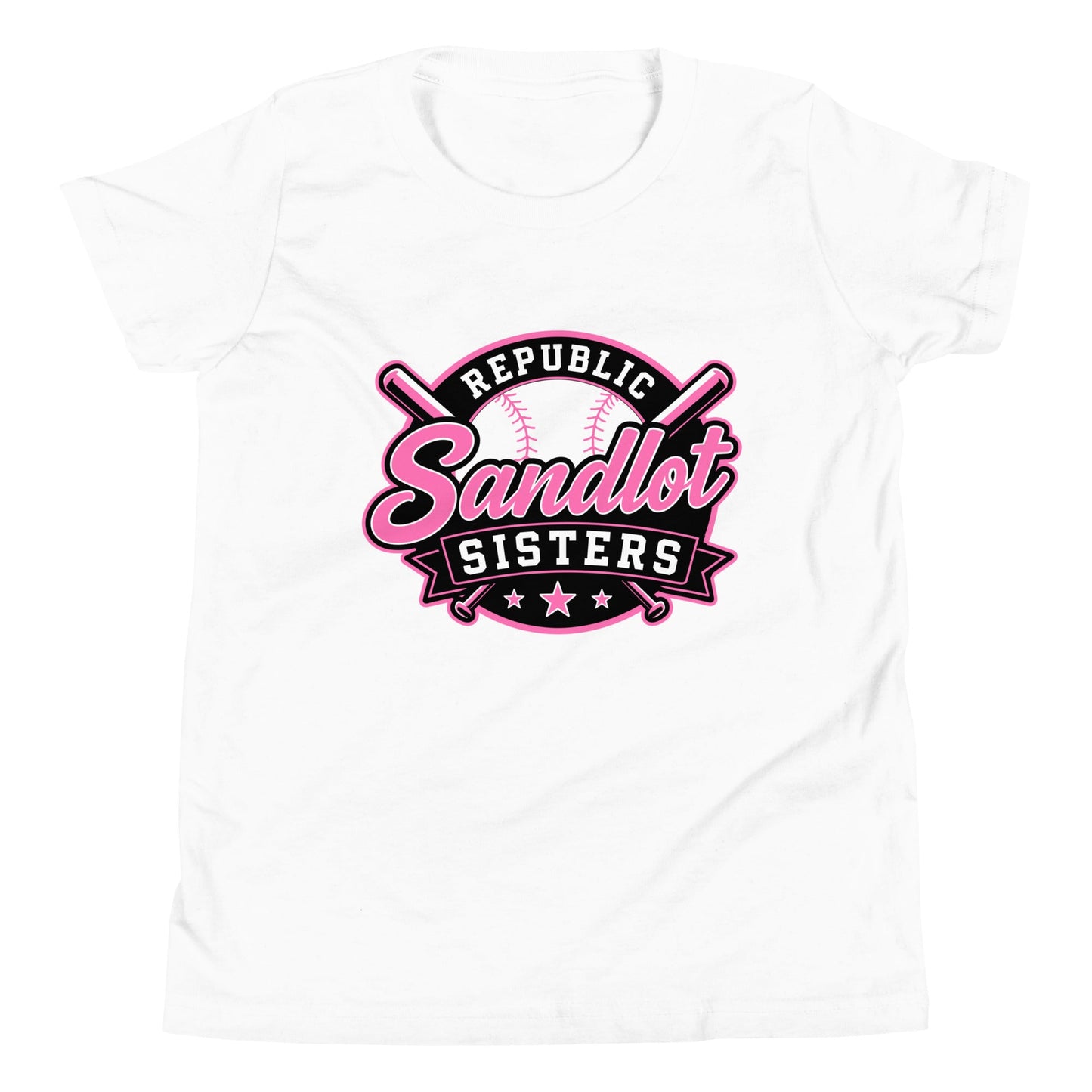 Performance | Youth T-Shirt | Sandlot Sisters | Badge Logo
